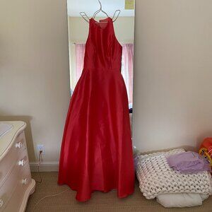 Alfred Sung floor-length dress